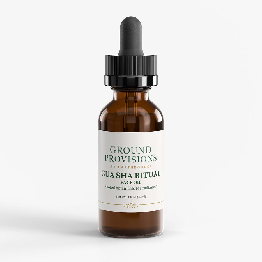 Gua Sha Ritual Oil - front of the bottle