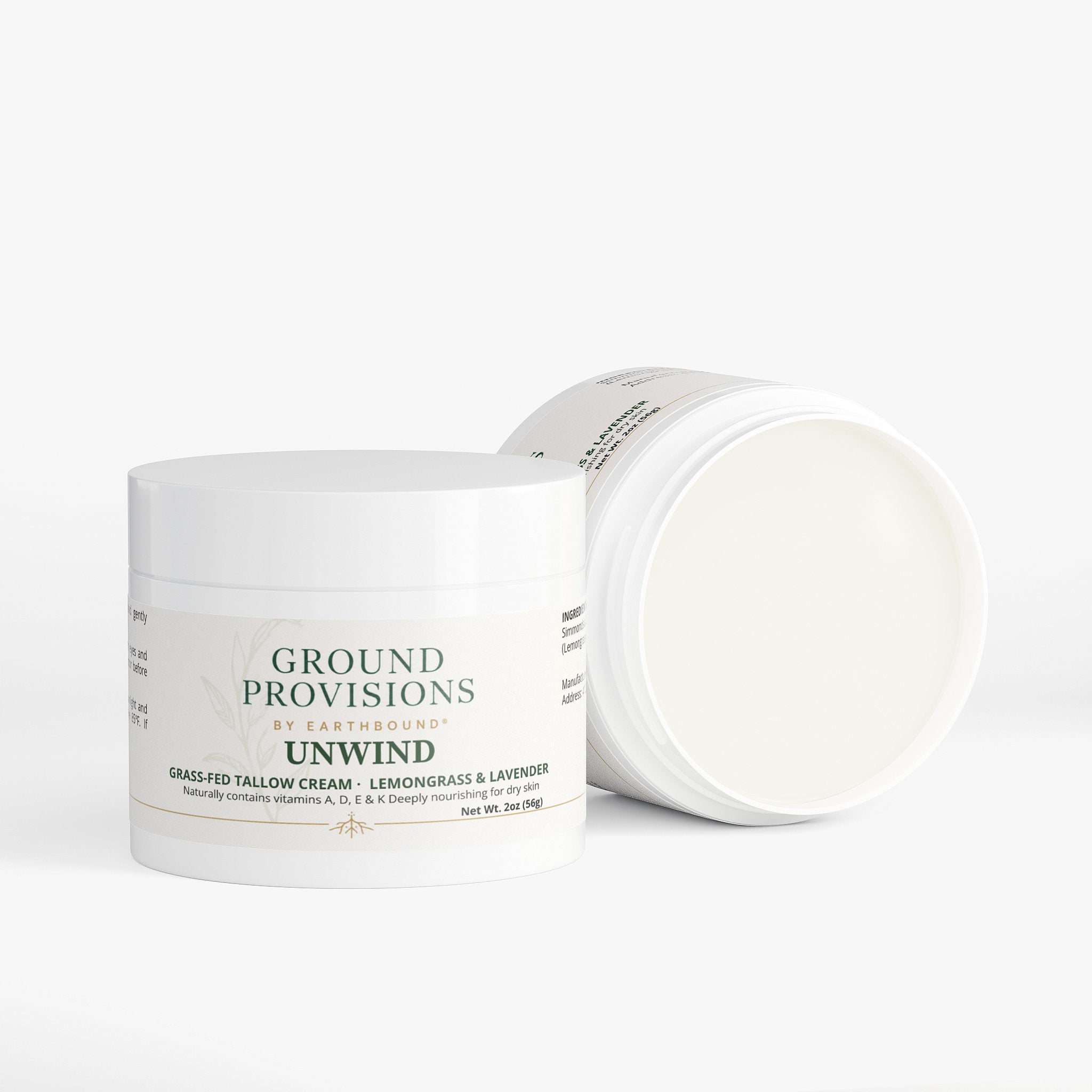 Unwind Tallow Cream — Lemongrass & Lavender