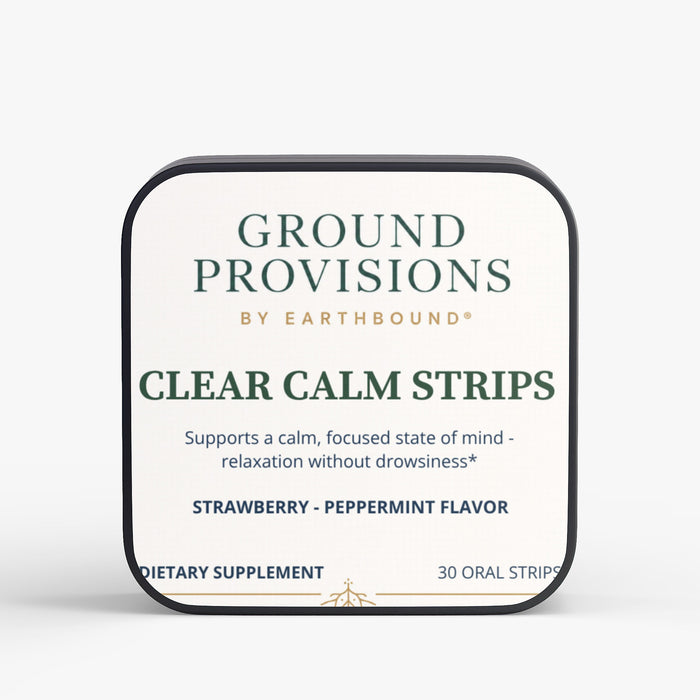 Clear Calm Strips — L-Theanine, GABA, B6
