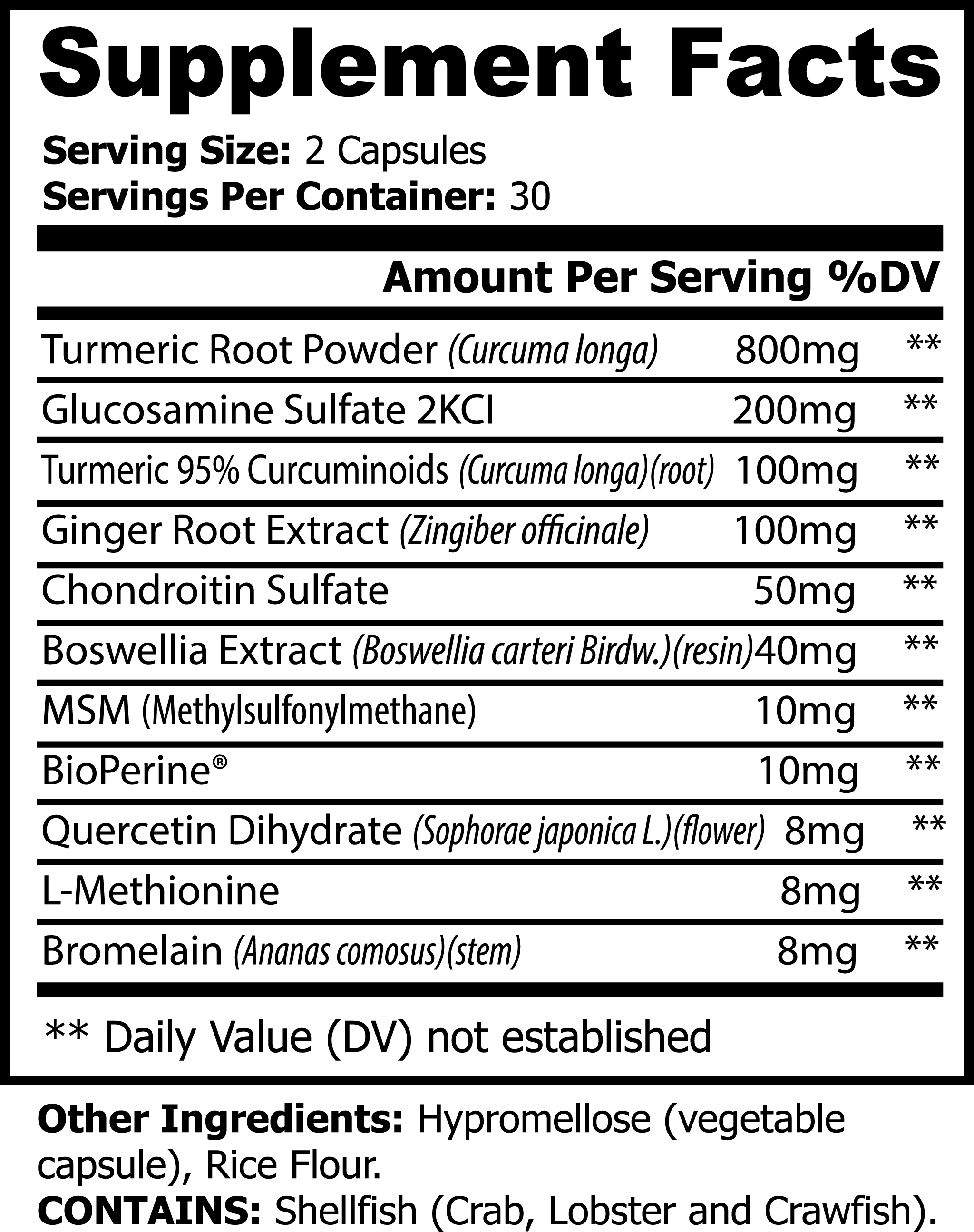 Golden Turmeric — Curcumin + BioPerine®
