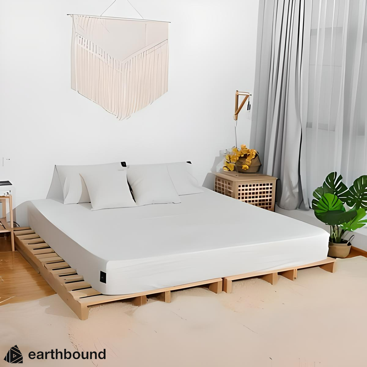 Earthbound™ Grounding Fitted Sheets (95% Organic Cotton, 5% Silver Fiber)