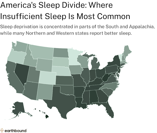 The Most Sleep-Deprived States in America (2026)