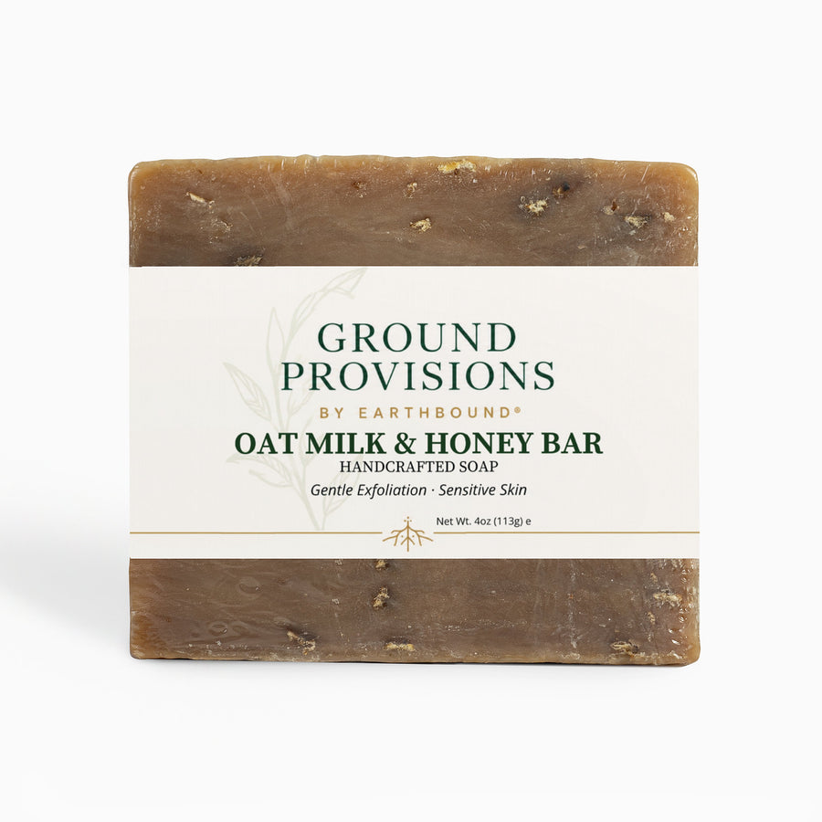Milk and Honey Bar soap - front of the bar