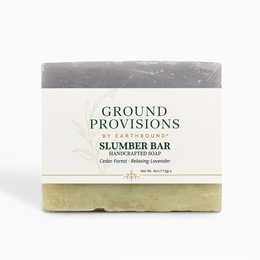 Slumber Bar soap - front of the bar