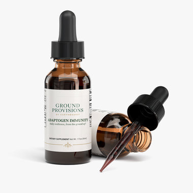 Adaptogen Immunity Drops - label detail view