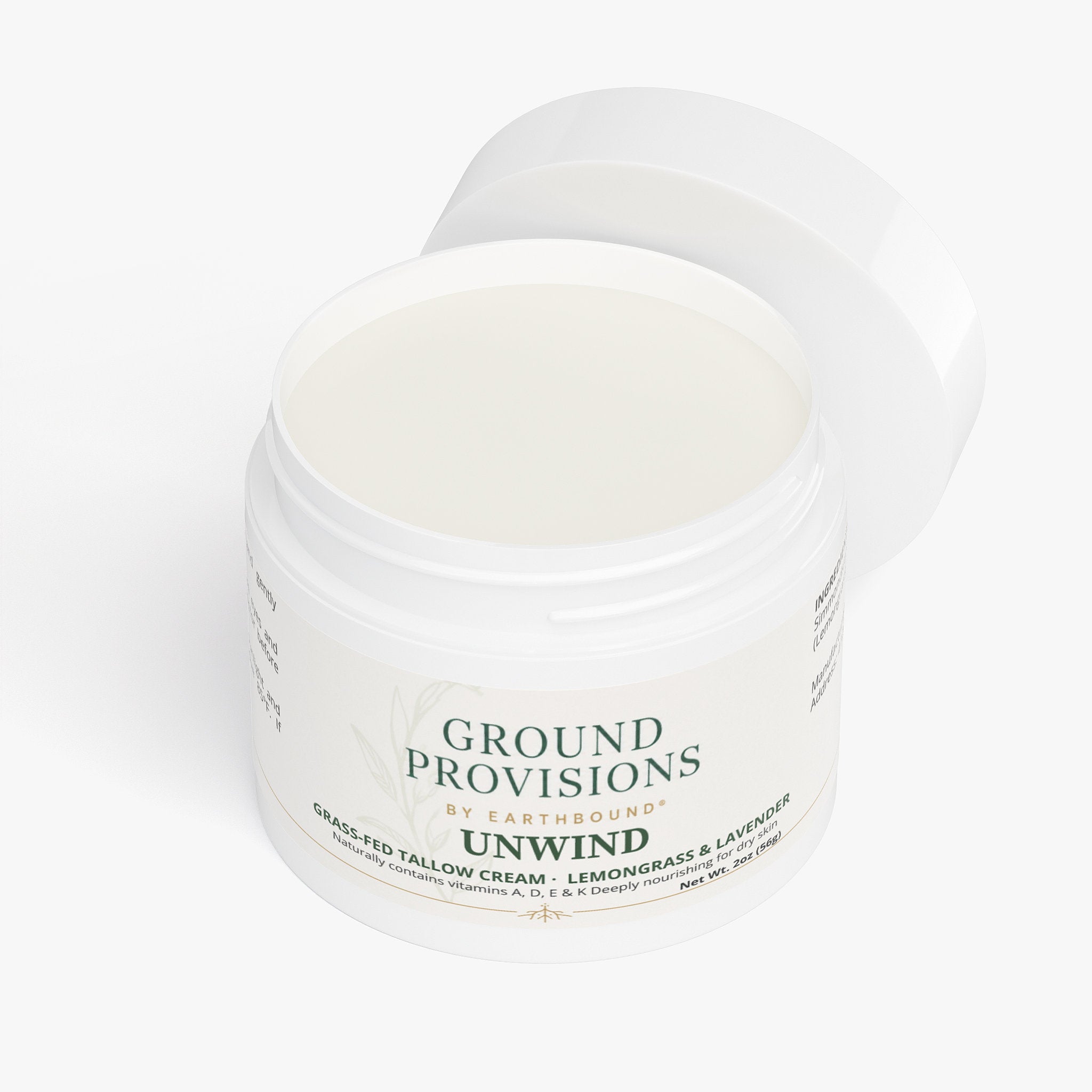 Unwind Tallow Cream — Lemongrass & Lavender