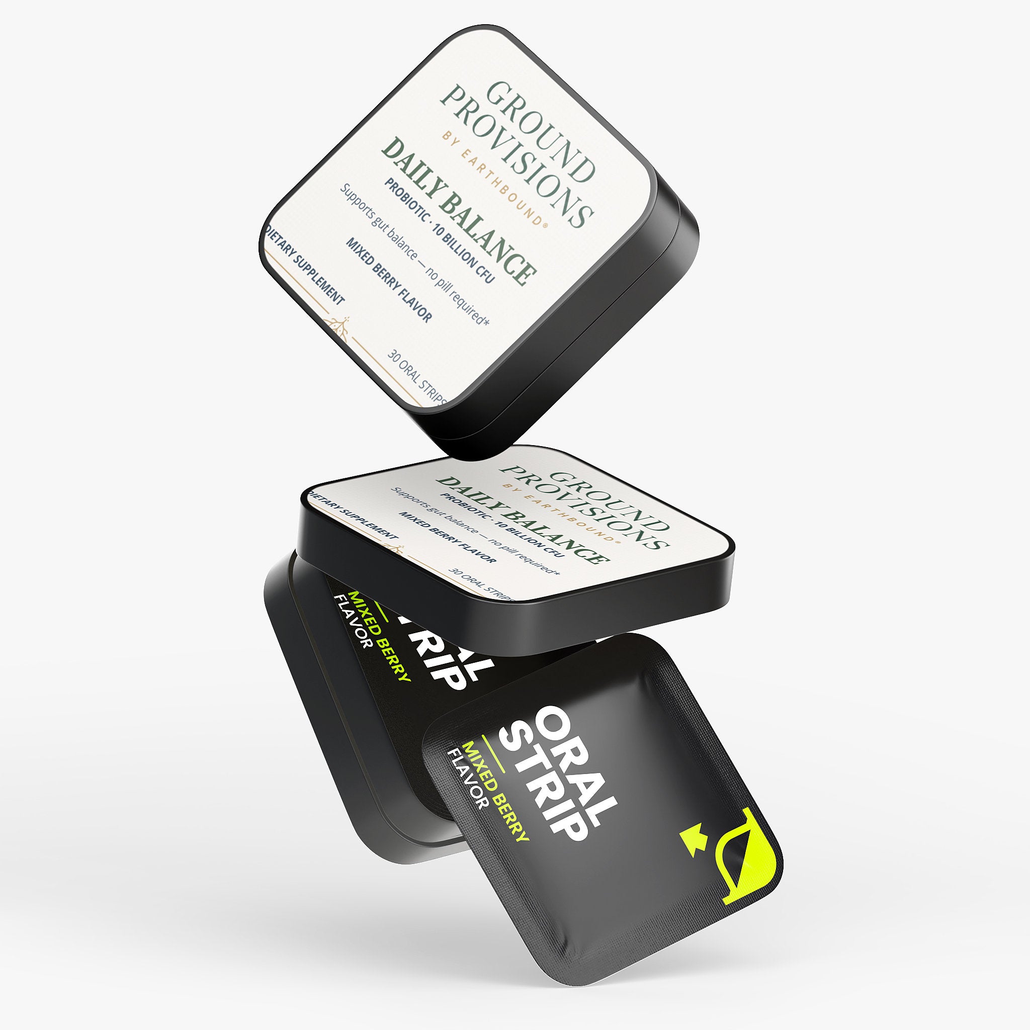 Daily Balance Probiotic Strips — 10B CFU