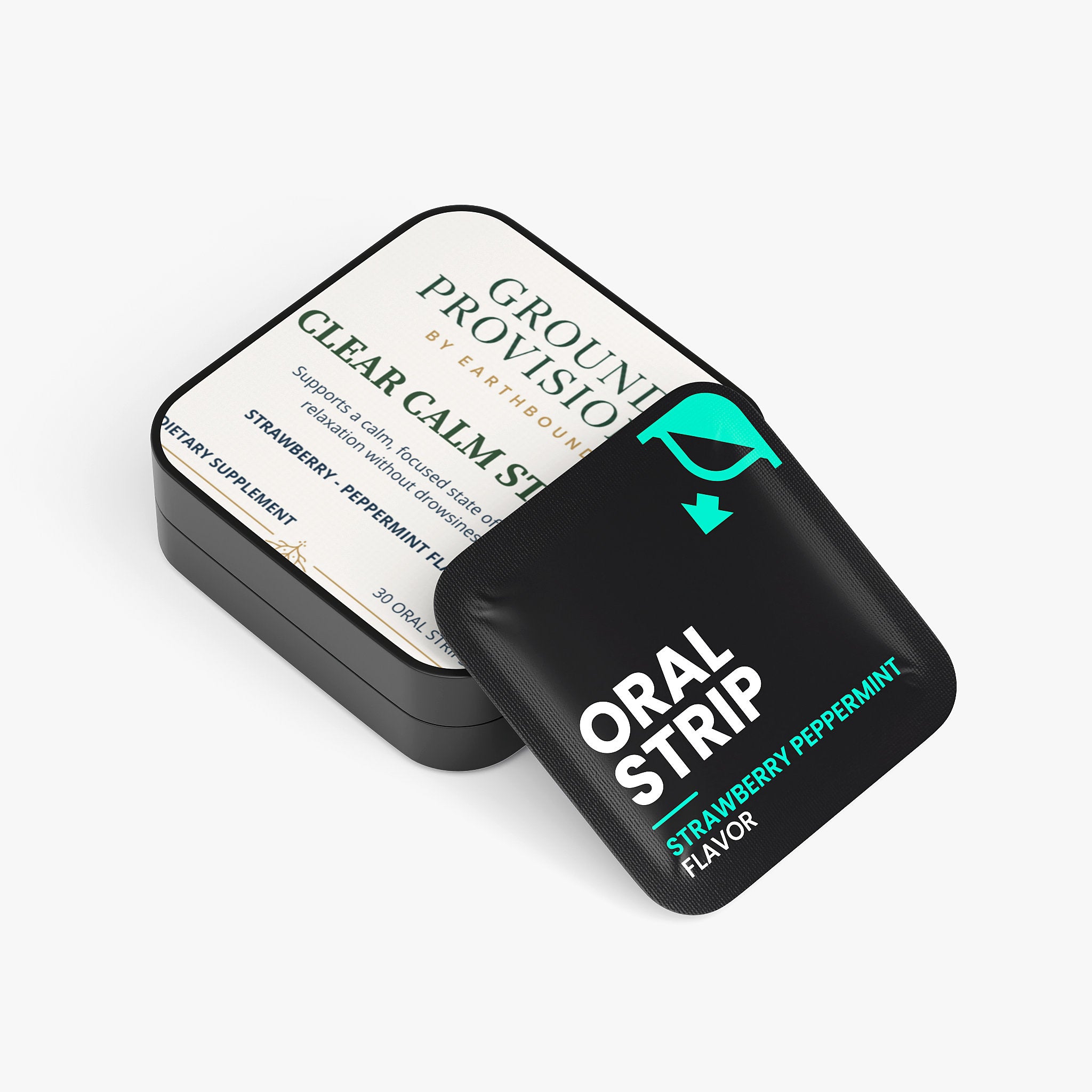 Clear Calm Strips — L-Theanine, GABA, B6