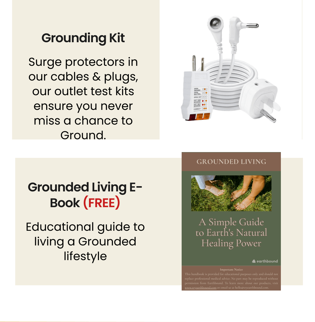 Earthing Starter Pack