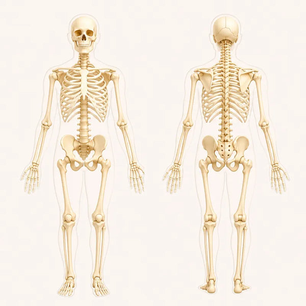Skeletal system — grounding may support healthy bone density