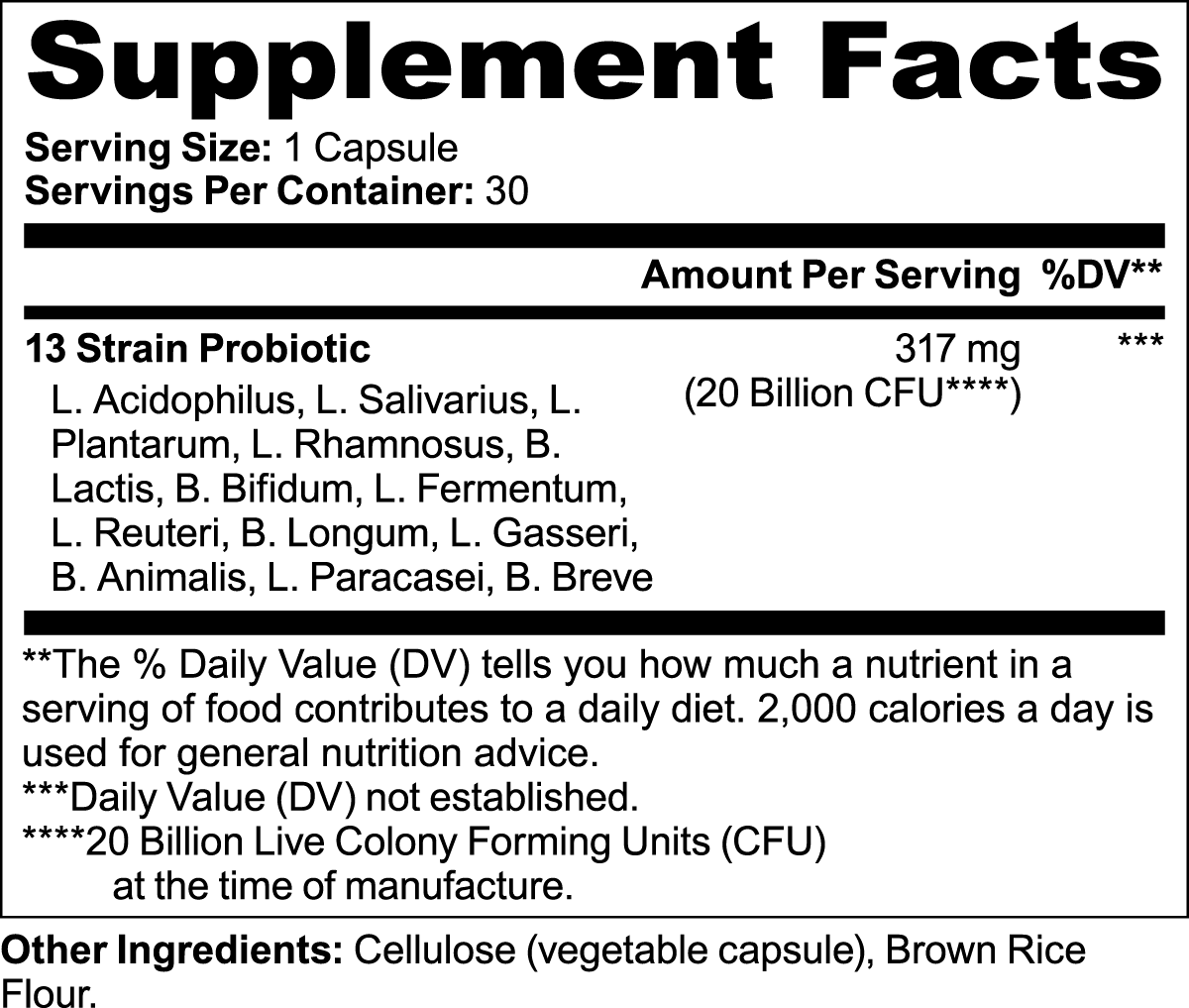 Inner Ground Probiotic — 13 Strains