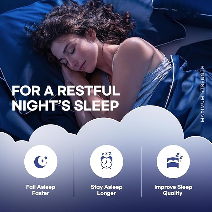 Woman sleeping peacefully for grounding sleep benefits